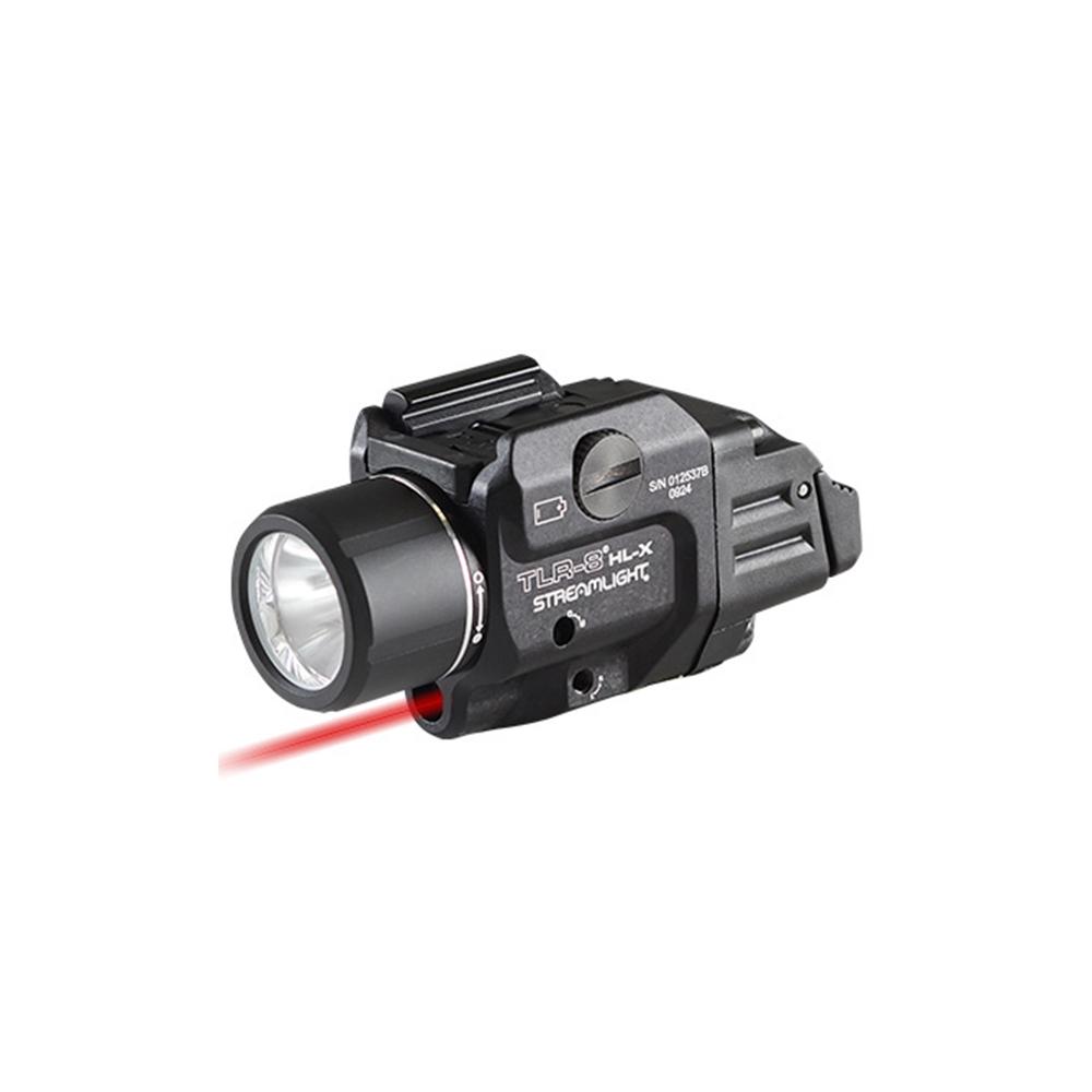 Streamlight TLR-8 HL-X Handgun Weapon Light 1000 Lumens Black SL-B9 Rechargeable Battery Black
