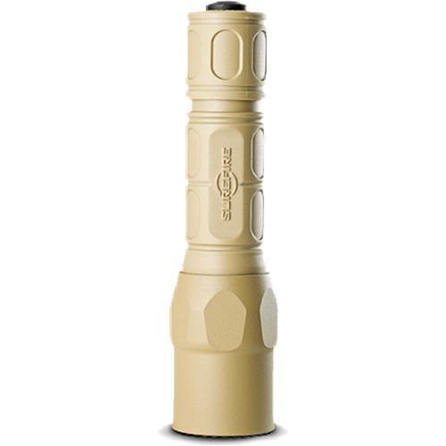 Surefire G2X Pro 15/600 Lumen LED Flashlight – Polymer & Aluminum Click Style Switch – Tan