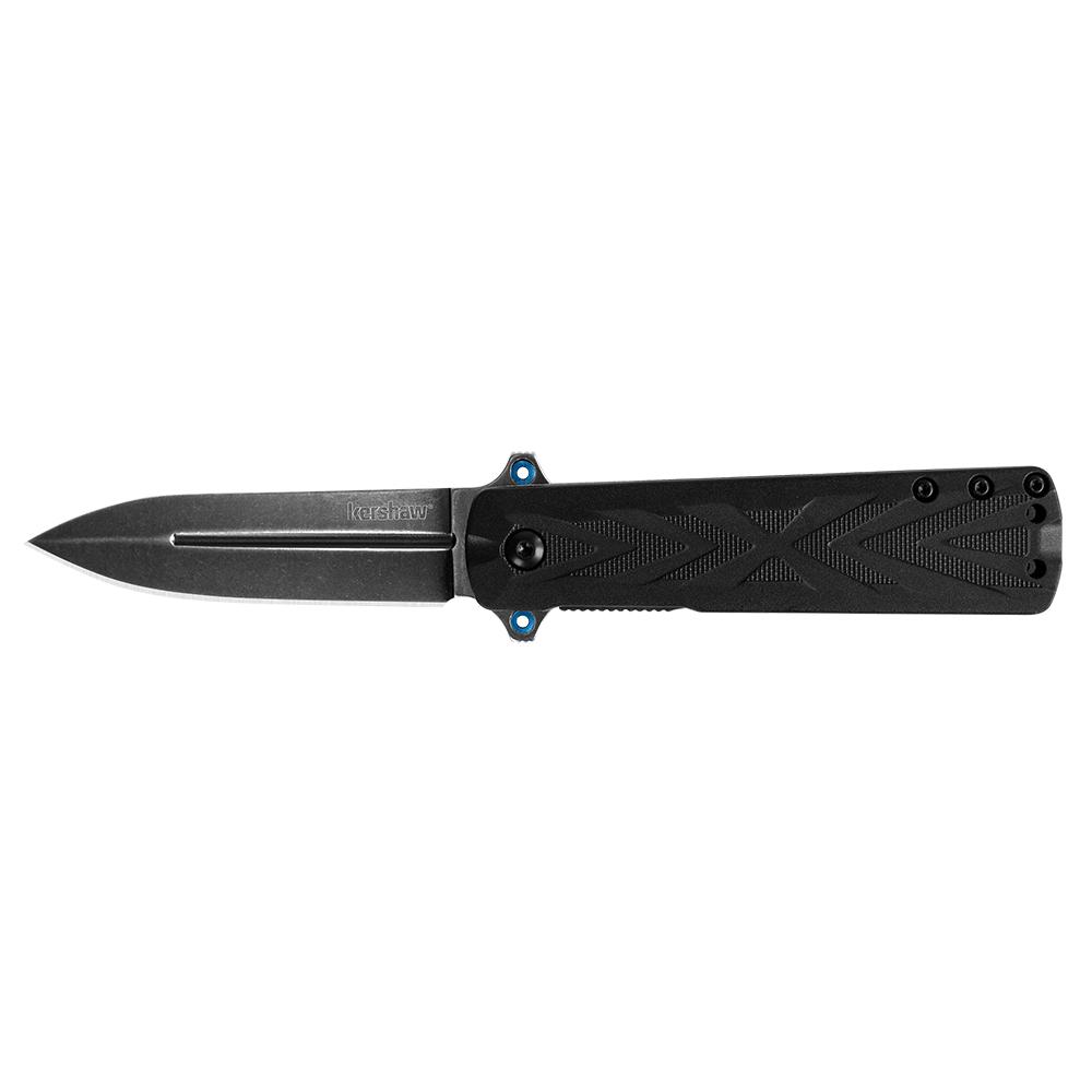 Kershaw Barstow Folding Knife 3″ Spear Point Blade Black