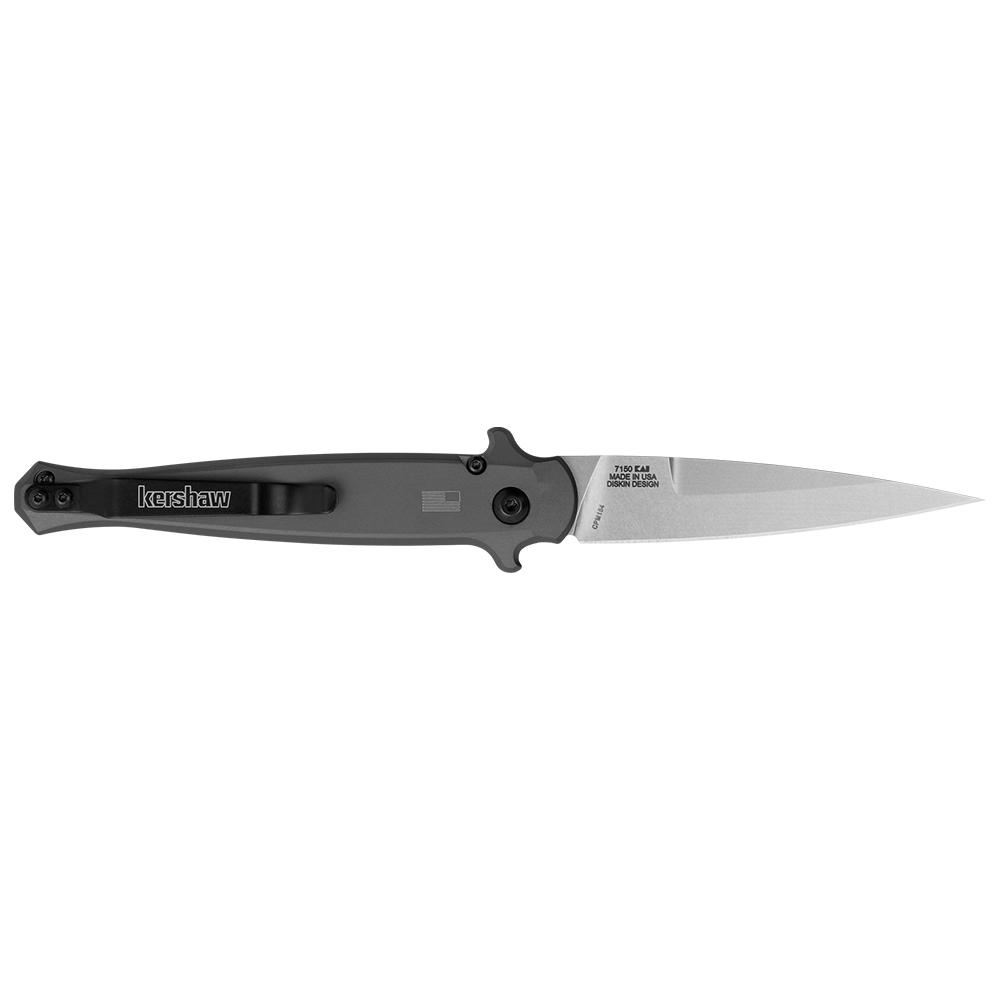 Kershaw Launch 8 Automatic Knife 3-1/5″ Spear Point Blade Black