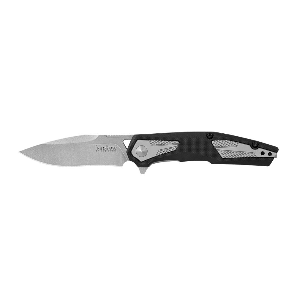 Kershaw Tremolo Spring Assisted Folding Knife 3-1/8″ Clip Point Blade Black