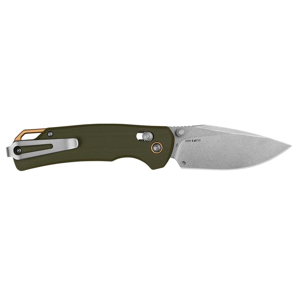 Kershaw Proximal Folding Knife 3-1/5″ Drop Point Blade Olive