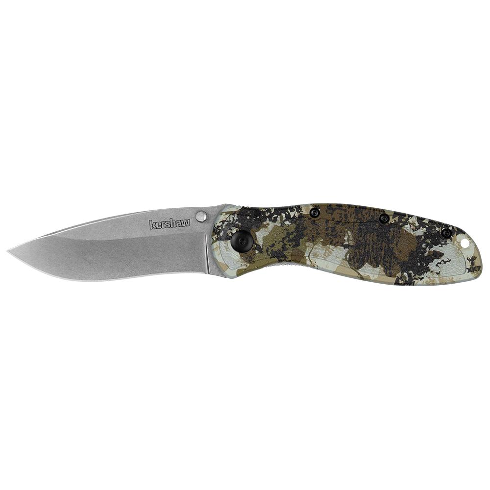 Kershaw Blur Folding Knife 3-2/5″ Drop Point Blade King’s Camo