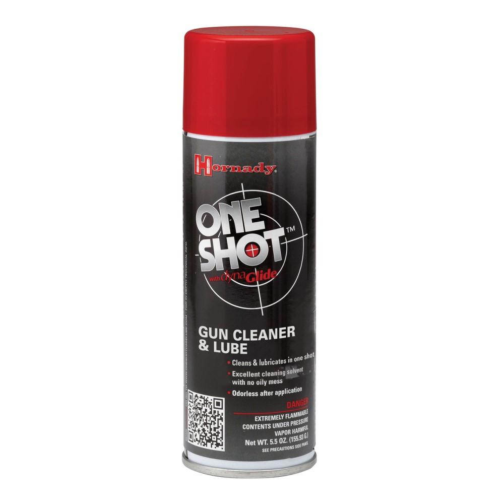 Hornady One Shot Gun Cleaner w/Dyna Glide Plus – 5.5 oz.