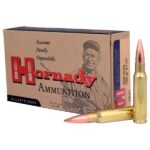 Hornady Match Rifle Ammunition .308 Win 168 gr BTHP 2700 fps – 20/box