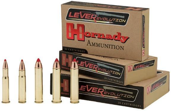 Hornady LEVERevolution Rifle Ammunition .338 Marlin 200 gr FTX 2565 fps – 20/box