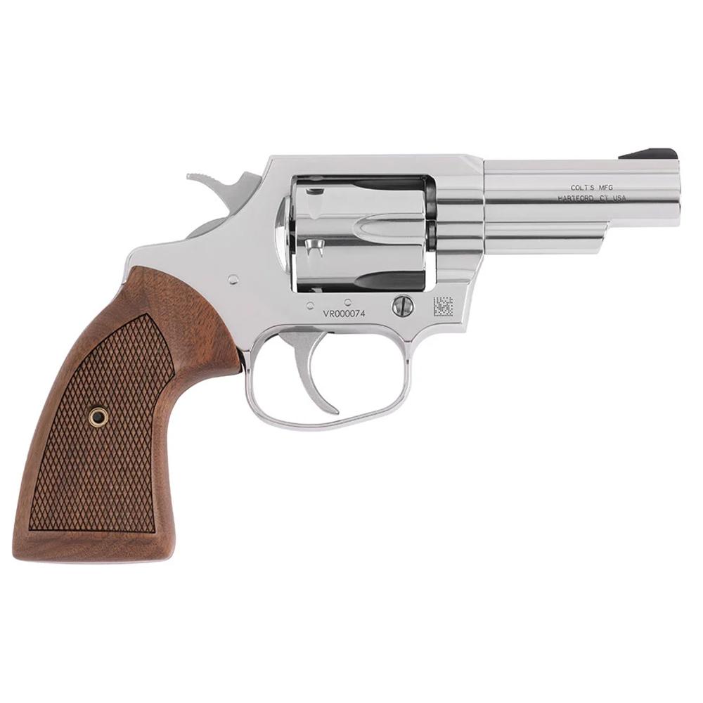 Colt Viper Handgun .357 Magnum 6rd Capacity 3″ Barrel Stainless Steel Walnut Grips