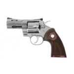 Colt Python Handgun .357 Mag 6rd Capacity 3″ Barrel Stainless Finish Wood Grips
