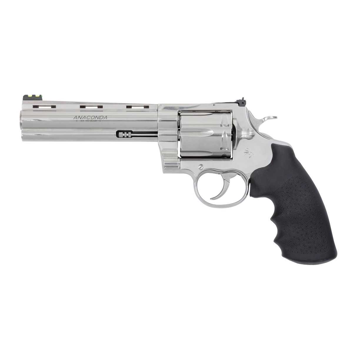 Colt Target Anaconda Handgun .44 Rem Mag 6rd Capacity 6″ Barrel Stainless Frame Hogue Rubber Grip