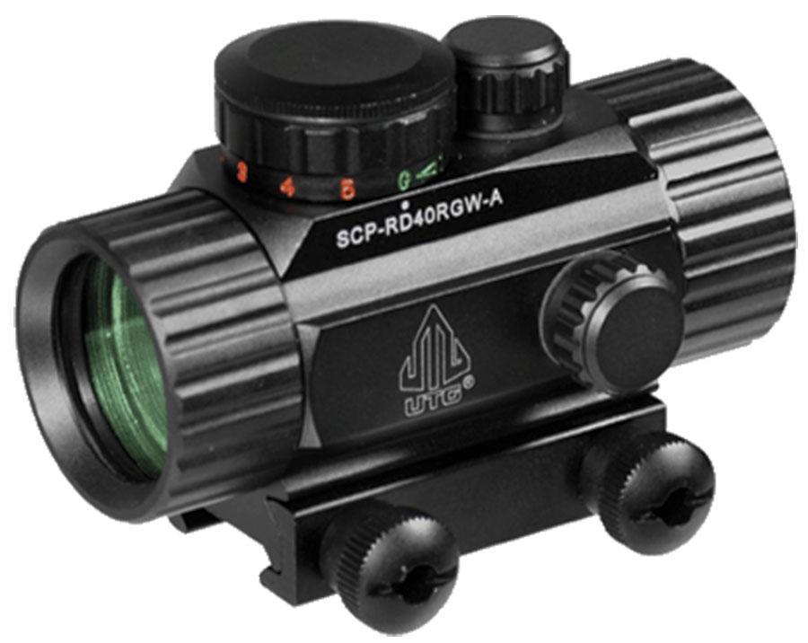 Leapers UTG 3.8″ ITA Red/Green CQB Dot Sight with Integral QD Mount