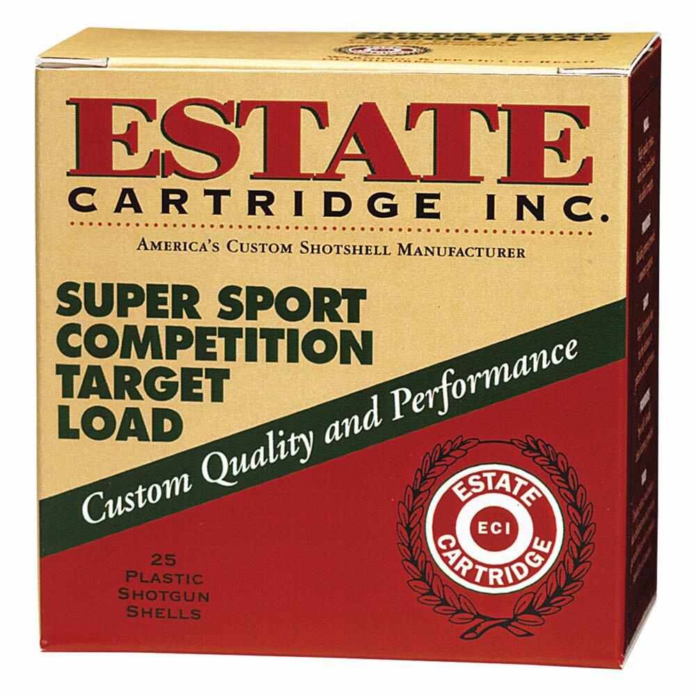 Estate Cartridge Super Sport Shotshells 12 ga 2-3/4″ 1-1/8 oz 1200 fps #7.5 25/ct
