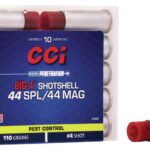 CCI Big 4 Handgun Shotshell Ammunition .44 spl/Mag #4 1000 fps 10/ct