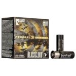 Federal Black Cloud FS Steel Shotshells 12ga.  3″ 1-1/4oz  #3 1450 fps 25/ct