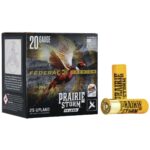 Federal Premium Prairie Storm 20ga 2-3/4″ Max 1oz 6 Shot FS Lead Ammo 25/rd