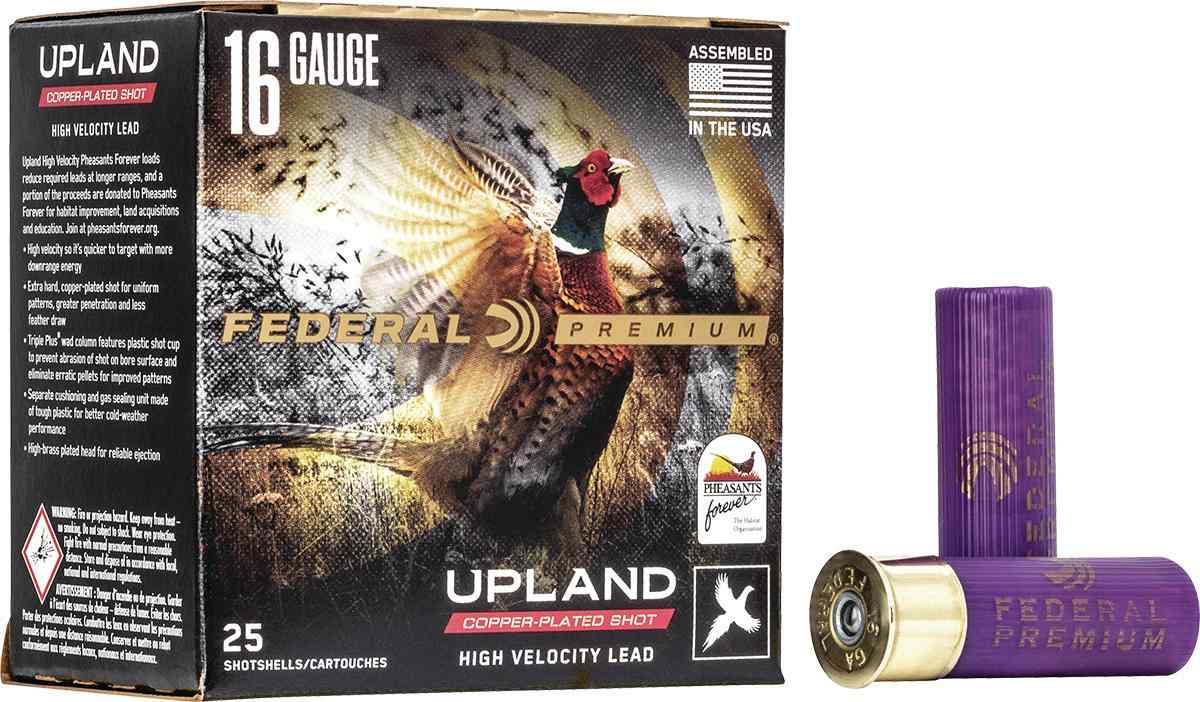 Federal Premium Prairie Storm Shotshells 16gs 2-3/4″ 1-1/8oz 1425 fps #4 25/ct