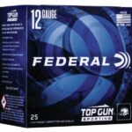 Federal Top Gun Sporting Shotshells 12 ga 2-3/4″ 1 oz 1250 fps #7.5 25/ct