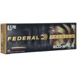 Federal Premium ELD-X Rifle Ammunition 6.5 PRC 143gr PT 2900 fps 20/ct