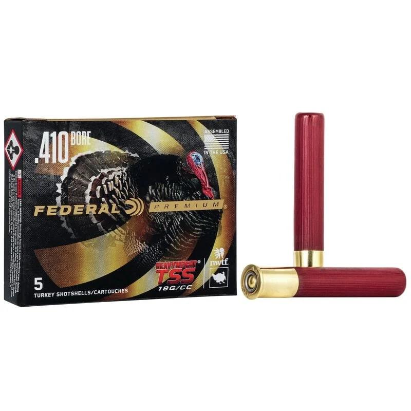 Federal Heavyweight TSS Shotshell 410ga 3″ 13/16oz 1100 fps #7 5/ct