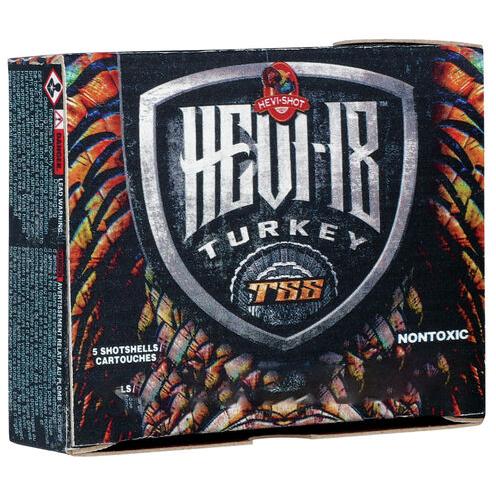 HEVI-Shot HEVI-18 TSS Turkey Shotshells 28ga 3″ 1-1/4oz 1200 fps #7 5/ct