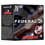 Federal All American Shotshells 20ga 2-3/4″ 7/8oz 1200 fps #7.5 25/ct