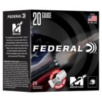 Federal Master Class Shotshells 20ga 2-3/4″ 7/8oz 1250fps #8 25/ct