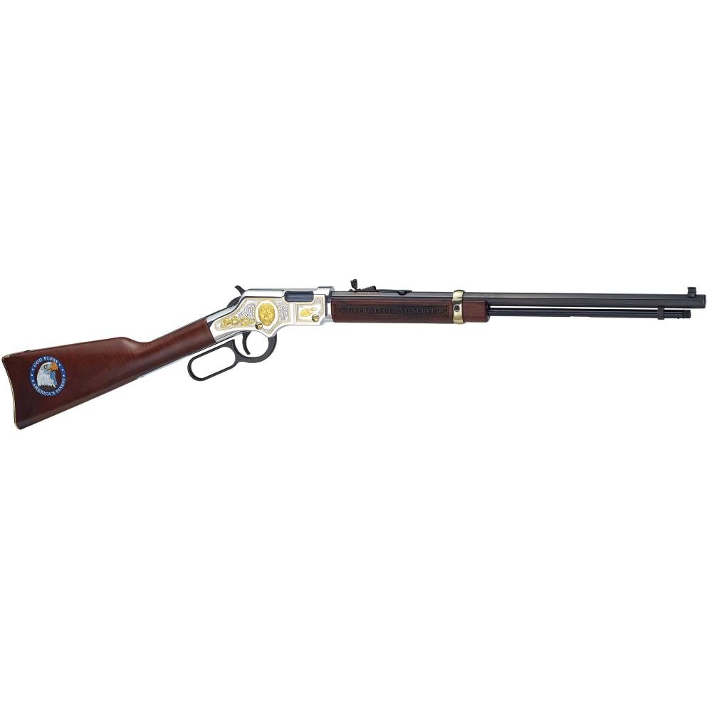 Henry Law Enforcement Tribute Edition Rifle .22 LR 16rd Magazine 20″ Barrel Walnut