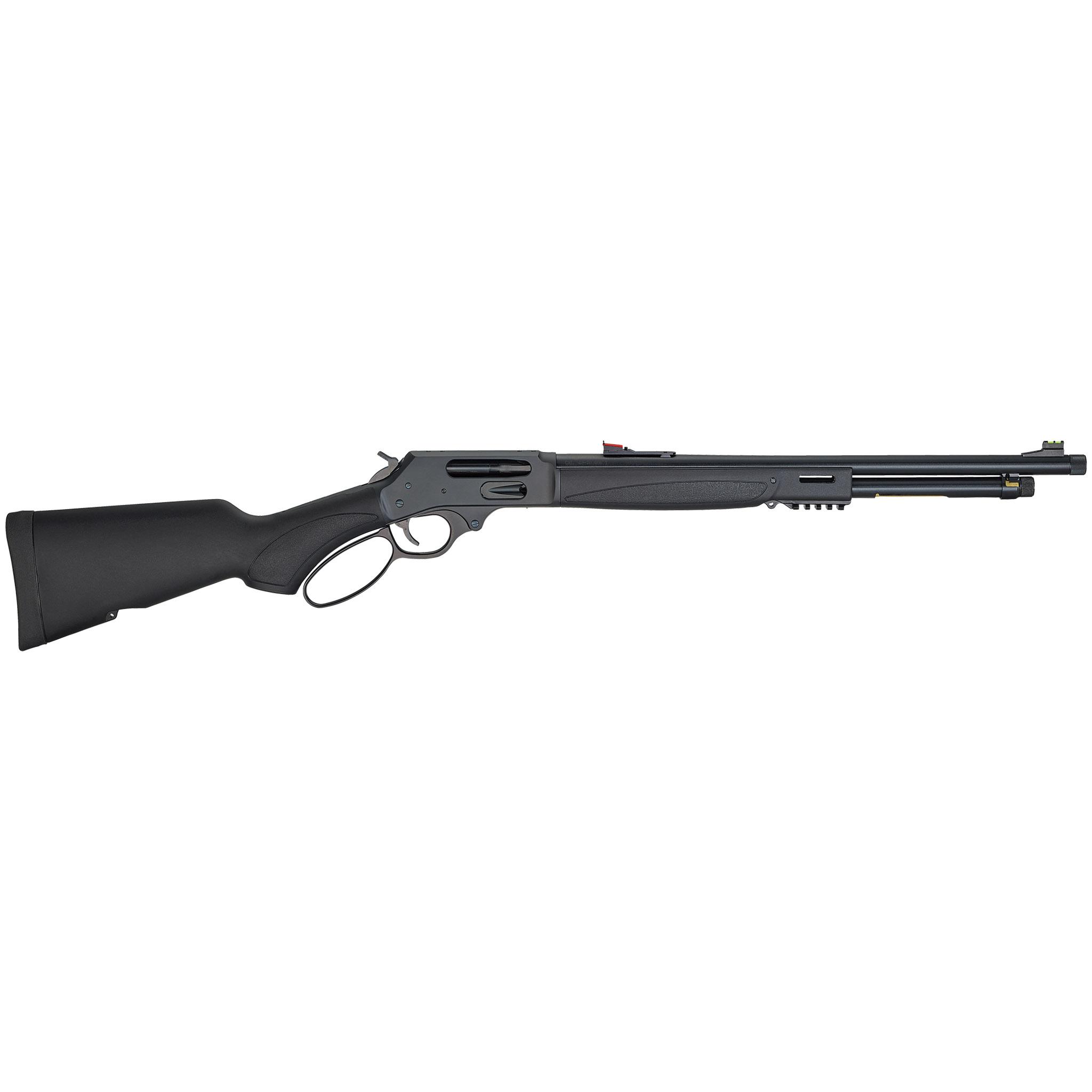 Henry Lever Action X Model Rifle .45-70 Govt 4rd Capacity 19.8″ Threaded Barrel Synthetic Stock Fiber Sights