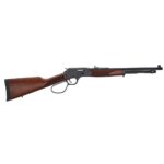 Henry Big Boy Steel w/Side Gate Rifle .44 Mag/.44 Spl 10rd Capacity  20″ Round Barrel Large Loop Lever Walnut Stock