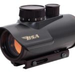 BSA Illuminated Red Dot Sight 1x30mm 5 MOA Red Dot – Black