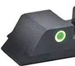 Green Tritium FRONT/REAR 3 dot sight set white outlines for Glock Gen 5