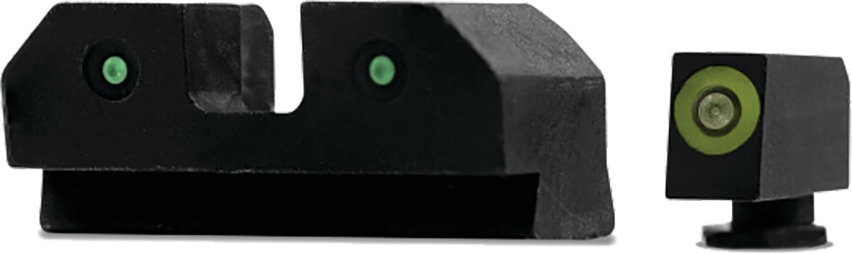 XS Sight Systems RDE Night Sights Green – Glock 17 19 22-24 26 27 31-36 38