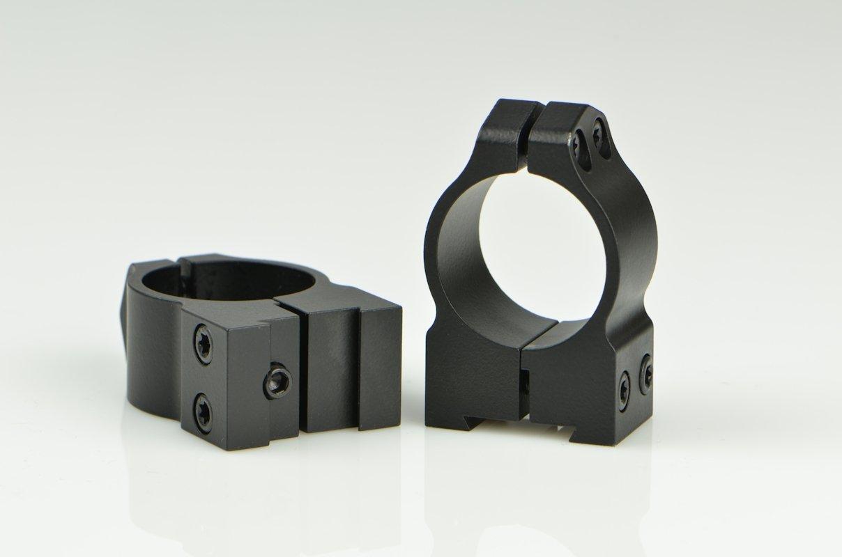Warne Maxima Fixed (16mm Dovetail) Scope Ringmount with Grooved Receiver Fits CZ527 1″ Medium Matte