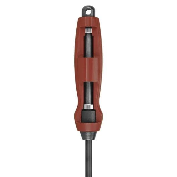 Tipton Deluxe 1-Piece Carbon Fiber Cleaning Rod .22-26 Cal 26″ Red