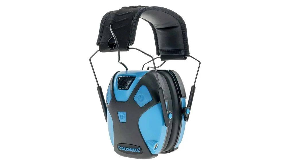 Caldwell Small E-Max Pro Earmuffs – Neon Blue 23nB NRR