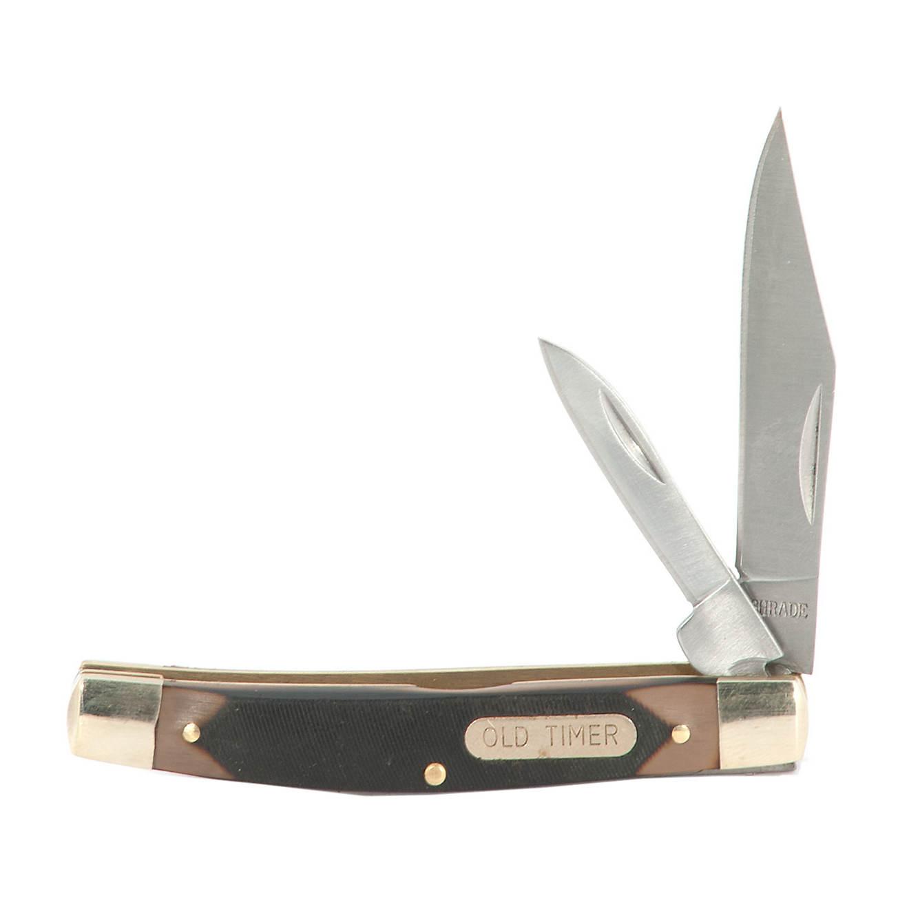 Old Timer Middleman Jack 2 3 5/16″ Blade Black and Brown