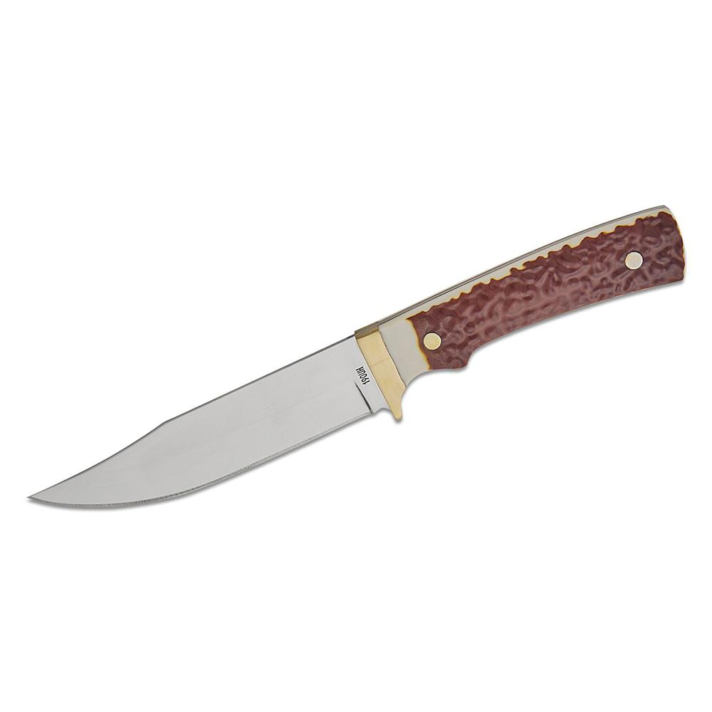 Uncle Henry Next Gen 190UH Fixed Knife 5-1/4″ Clip Point Blade Staglon Clamshell