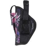 Bulldog Extreme Handgun Holster with Belt Loop and Clip for Small Frame Revolvers with 2-2.5″ Barrels Muddy Girl Pink Camo Ambi