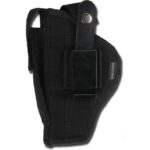 Bulldog Extreme Handgun Holster with Belt Loop and Clip for Sub Compact Autos with 2-3″ Barrels Black Ambi