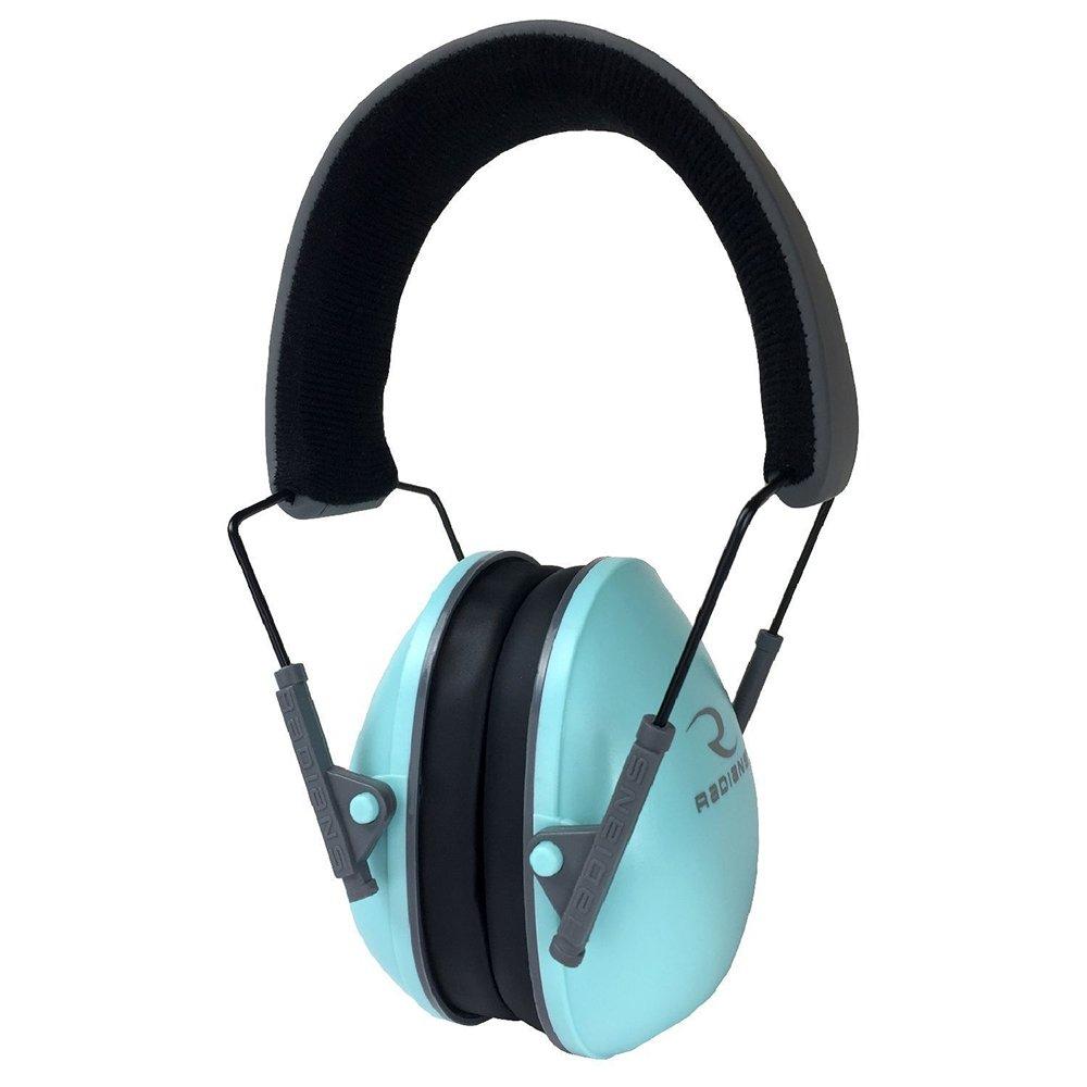 Radians Lowset Ladies NRR21 Ear Muffs – Aqua/Charcoal