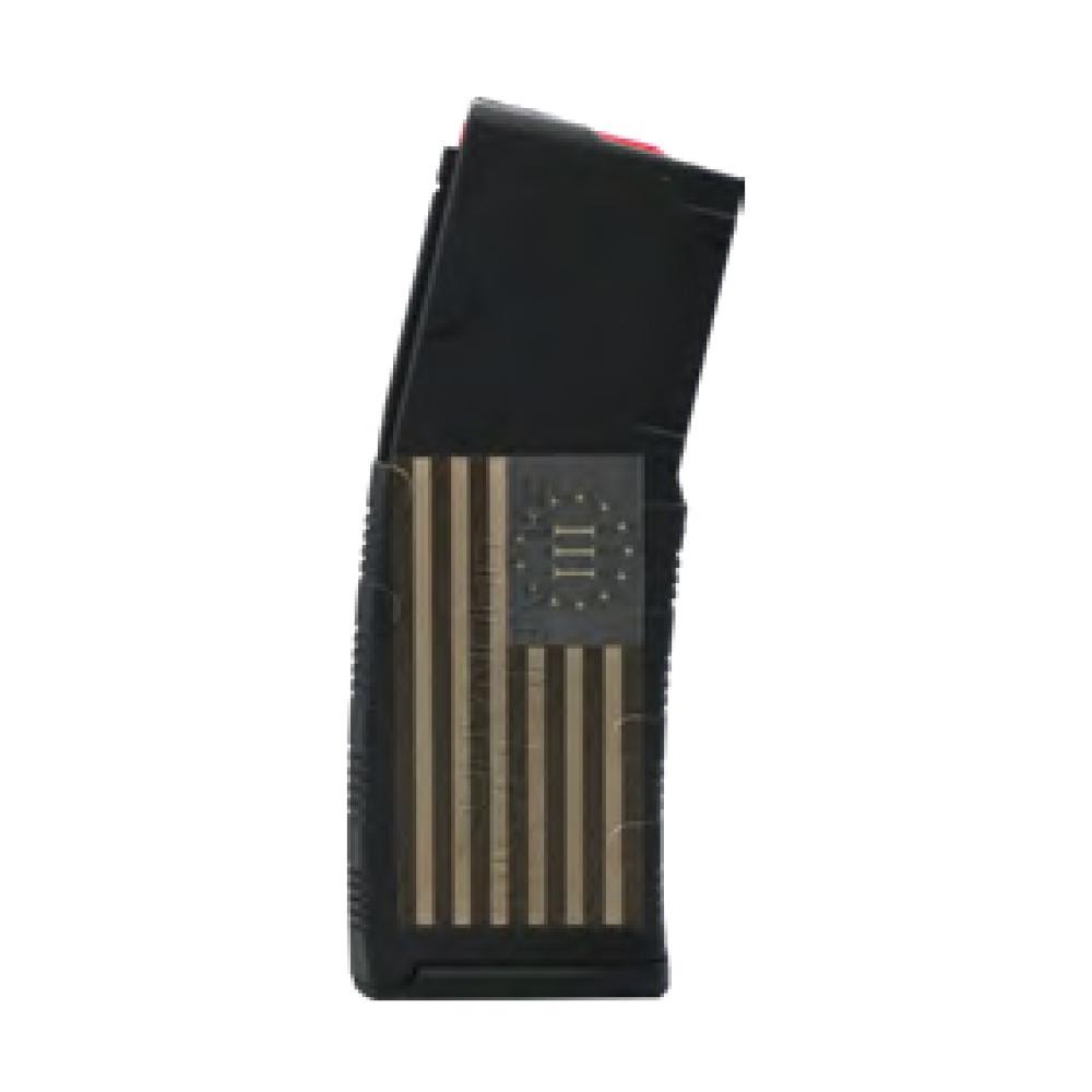 Black Rain Ordnance 3 Percent American Flag Rifle Magazine 5.56×45 NATO 30/rd