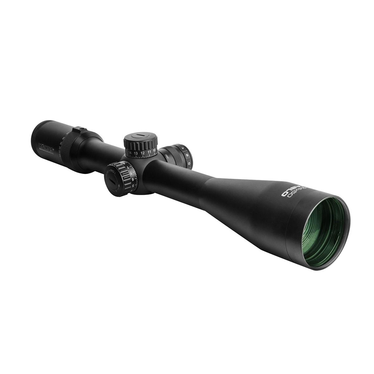 Konus Diablo Series 6-24×50 Rifle Scope Modified Half Mil Dot Reticle Illuminated Black