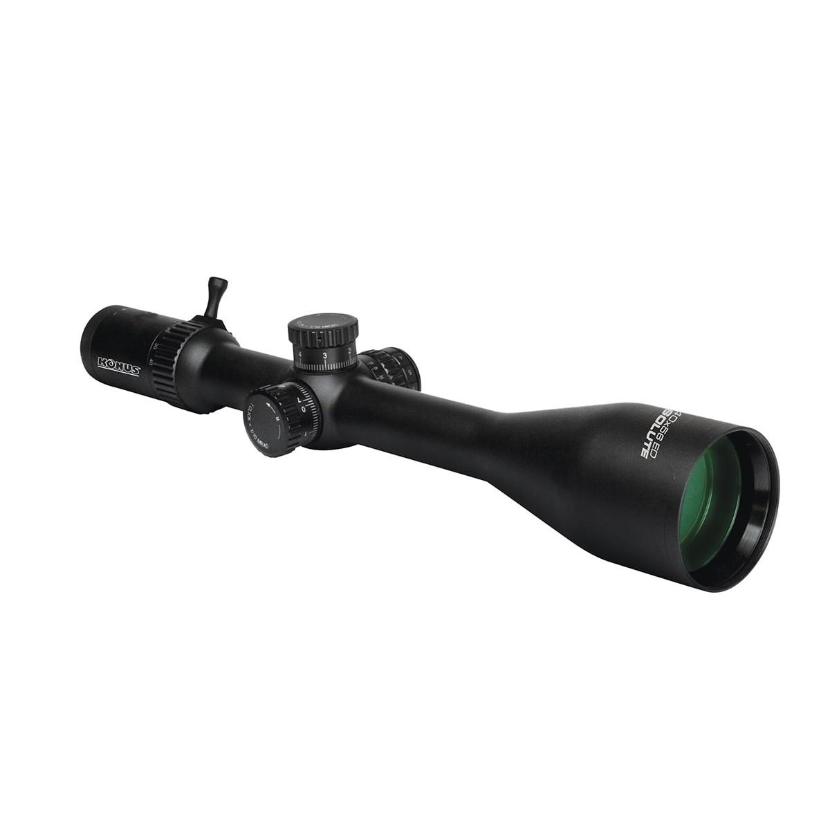 Konus Absolute Series Zoom Riflescope 5-40×56 Mil-Dot Non Illum Black