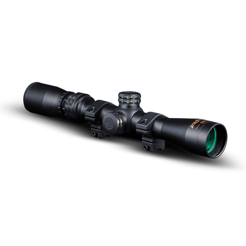 KonusPro Rifle Scope 2-7x32mm 1″ FFP 30/30 Matte Black