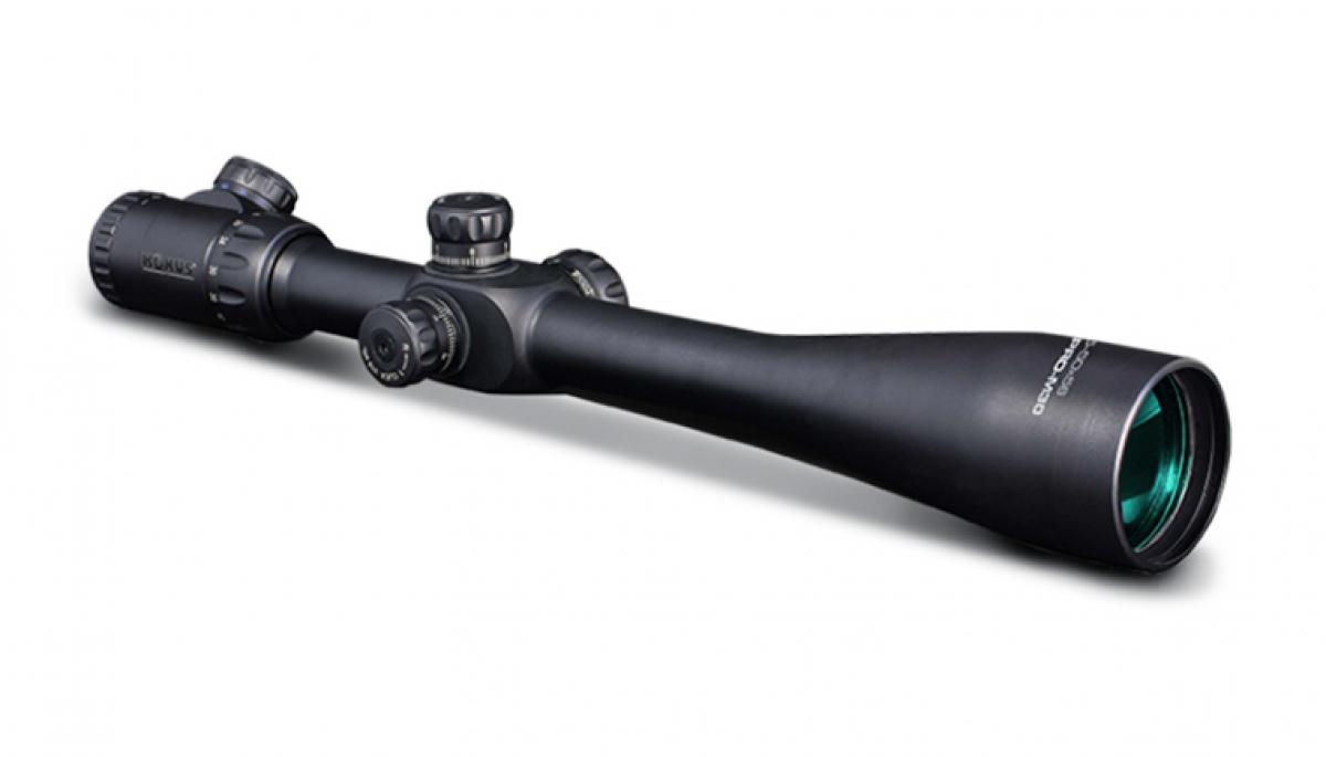 Konus KONUSPRO M30 Rifle Scope – 12.5x-50x56mm 30mm SFP Engraved Dual Illum 1/2 Mil-Dot Black Matte