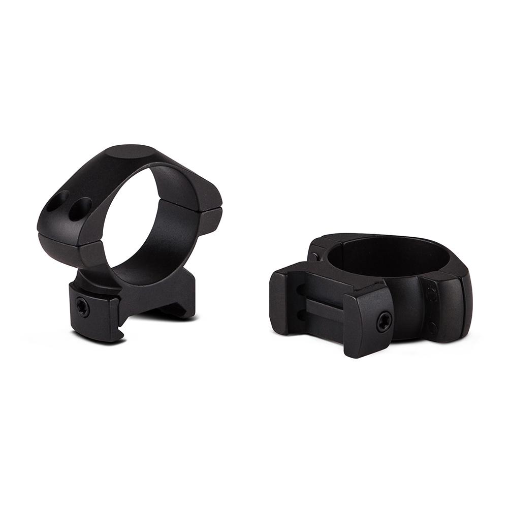 Konus 2-Piece Steel Riflescope Rings 30mm Low – Matte Black