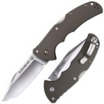 Cold Steel Code-4 Clip Point Lockback Knife  – 3-1/2″ Blade Satin
