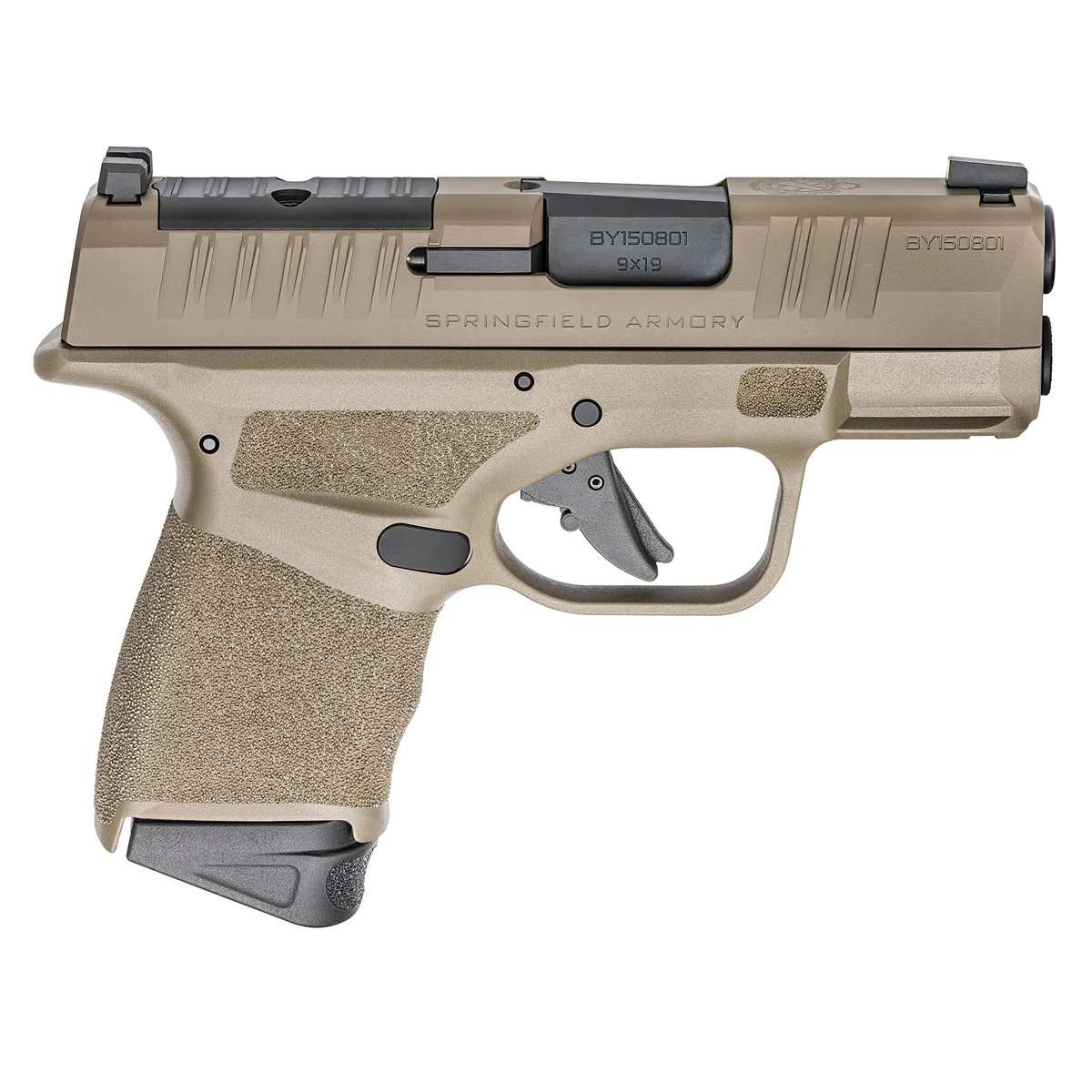 Springfield Hellcat Micro-Compact OSP Handgun 9mm Luger 11&13rd Magazines 3″ Barrel Desert FDE