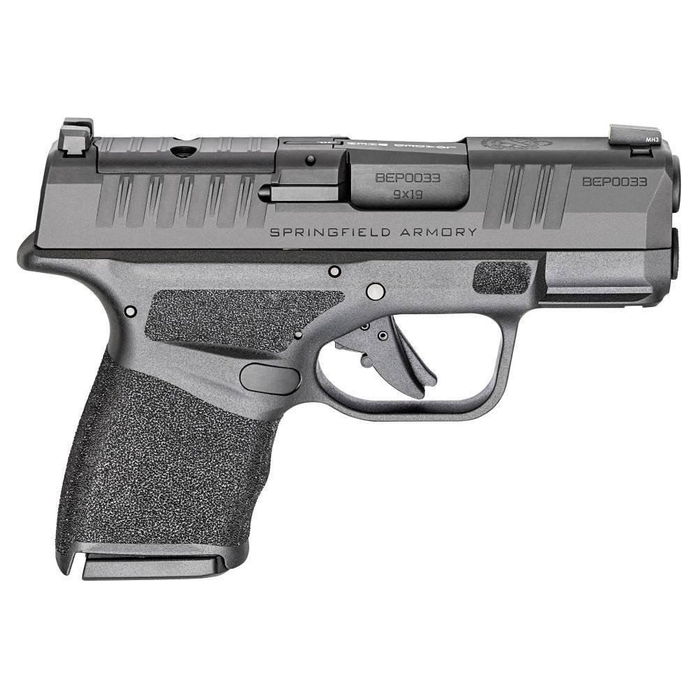Springfield Armory Hellcat Micro Compact OSP Handgun 9mm Luger 10rd Magazines (2) 3″ Barrel Black CA Compliant