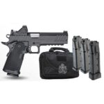 Springfield Gear Pac DS Prodigy AOS Handgun 9mm Luger 20(1)&17(3)rd Magazines 5″ Barrel Green Dot & Bag Fiber Front