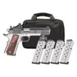 Springfield Gear Pac 1911 Ronin AOS Handgun 9mm Luger 9rd Magazines(4) 5″ Barrel Green Dot & Bag